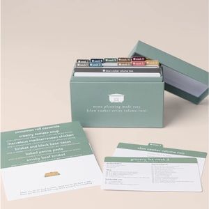 Slow Cooker recipes with grocery lists!